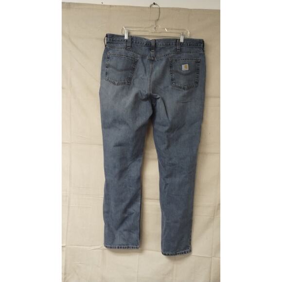 Carhartt Jeans Mens 40X34 Blue Medium Wash Measured 40x31 - Picture 2 of 10